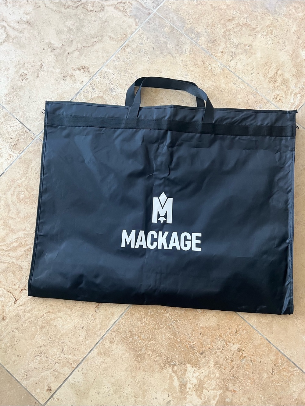 Mackage Black Logo Garment Cover - Picture 2 of 3